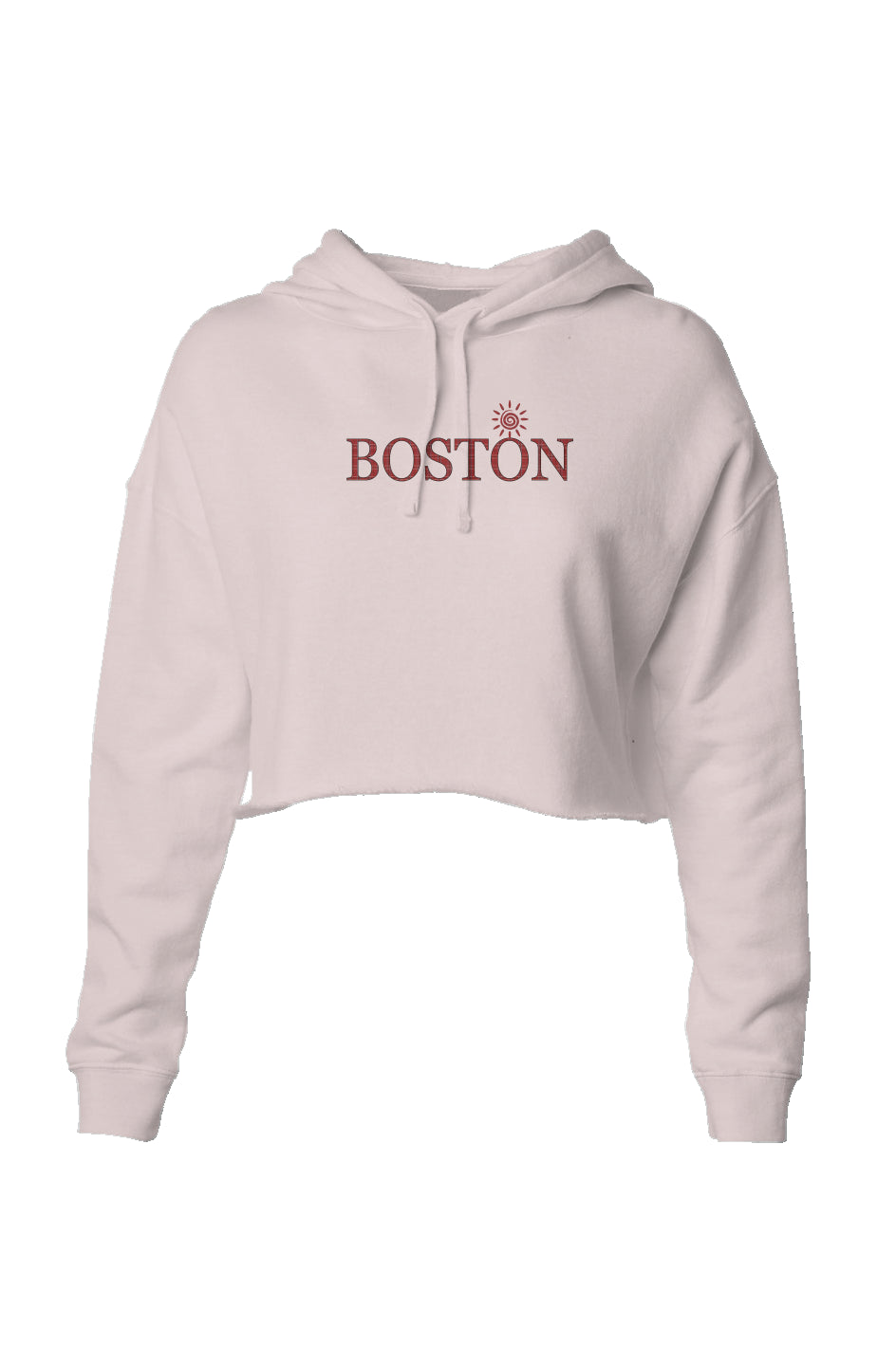 Lightweight Crop Hoodie - Boston