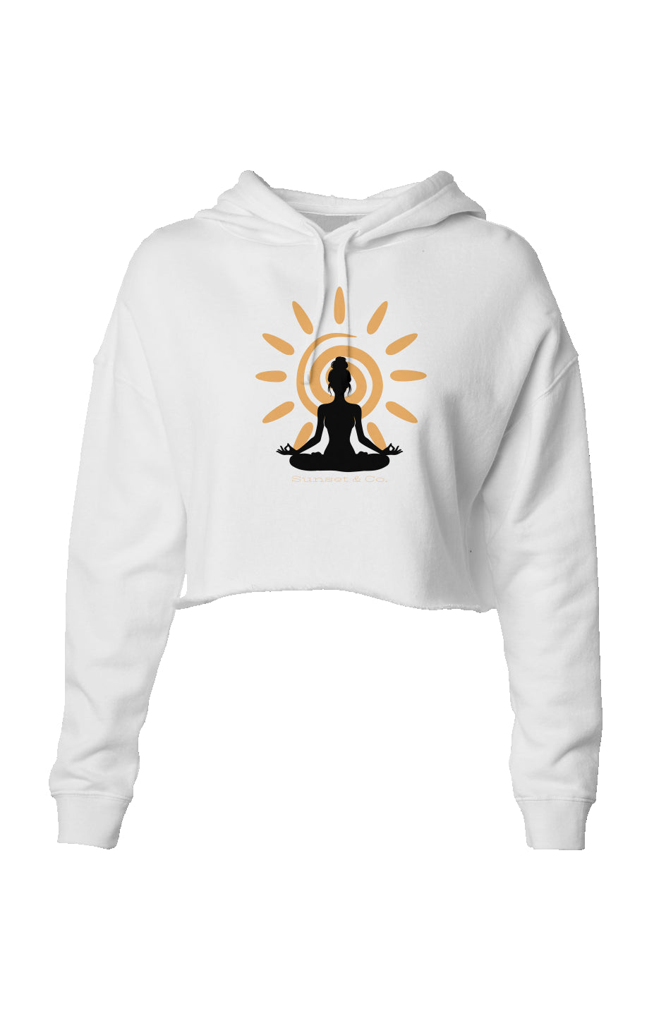 Lightweight Crop Hoodie - Zen