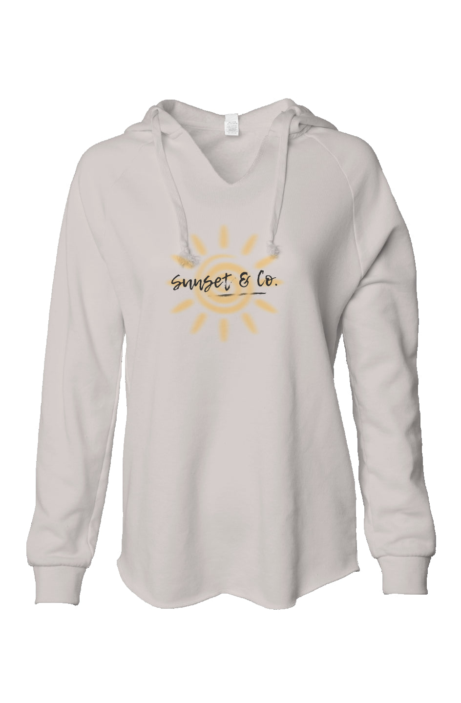 Lightweight Hooded Pullover - Sunset Logo