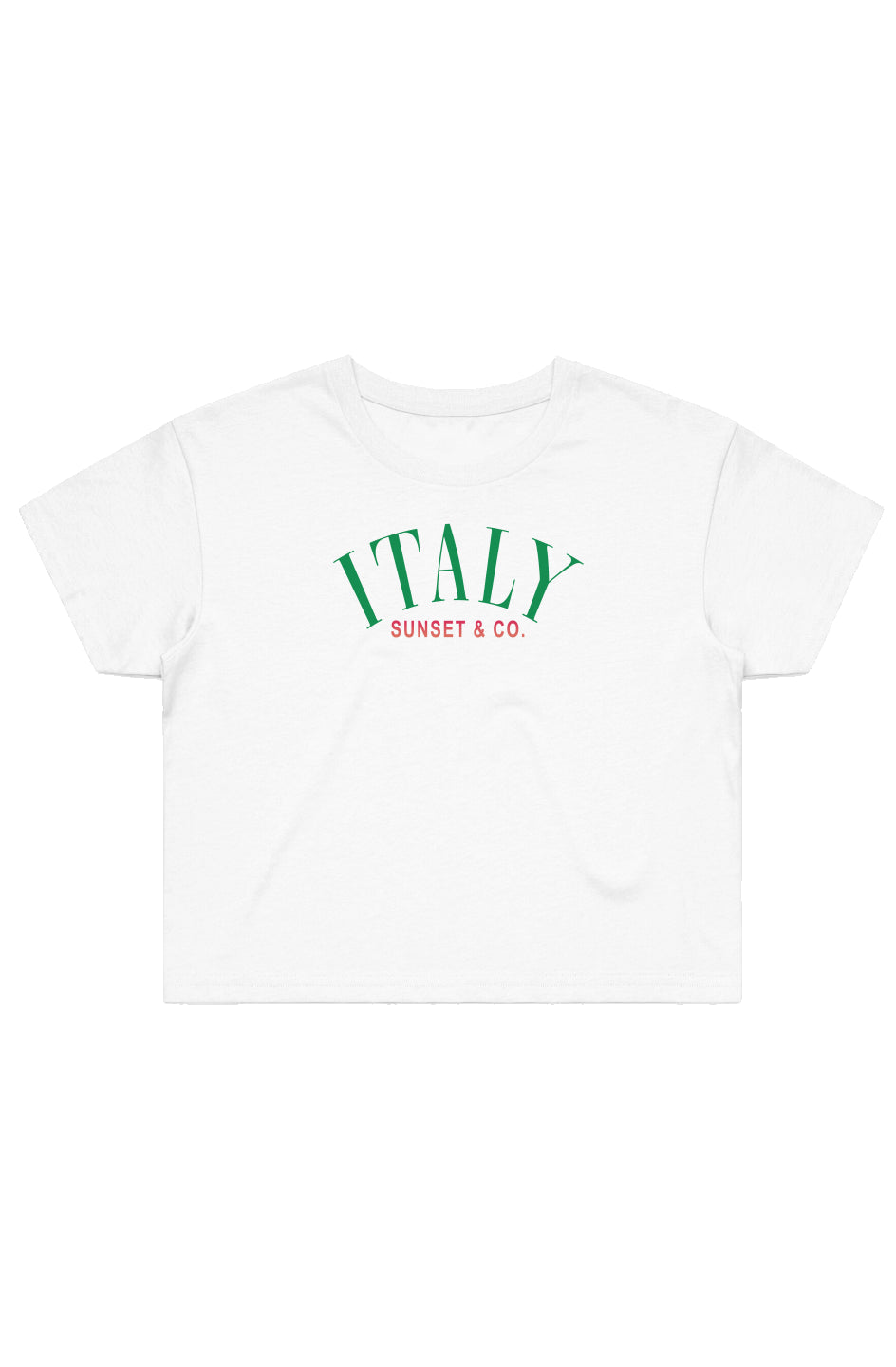 Street Crop Tee - Italy