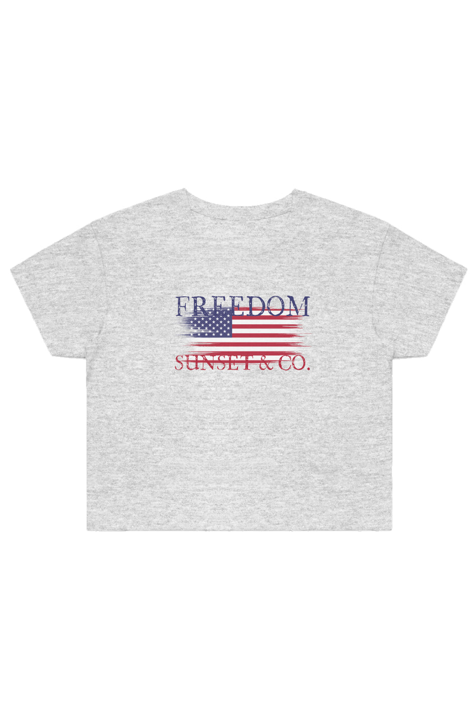 Mini Crop Tee - Freedom