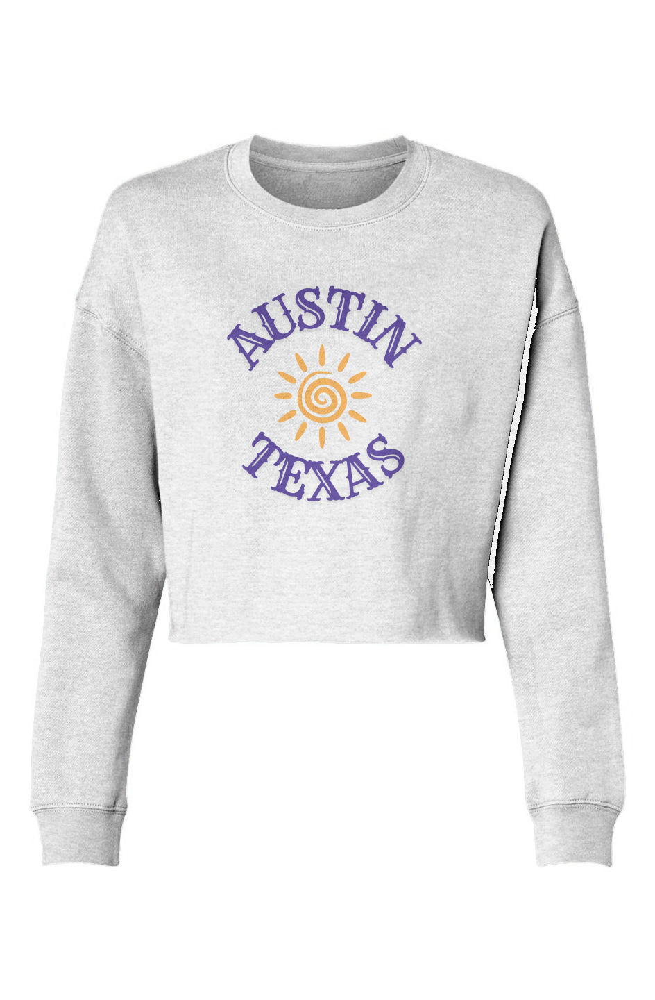 Lightweight Cropped Sweatshirt - Austin