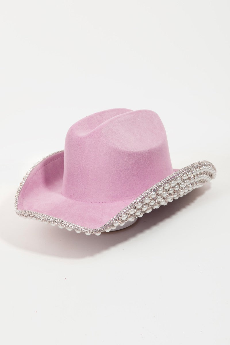 Fame Pave Rhinestone Cowboy Hat