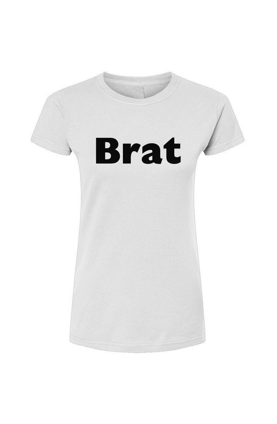  Jersey Crew Neck T-Shirt - Brat White