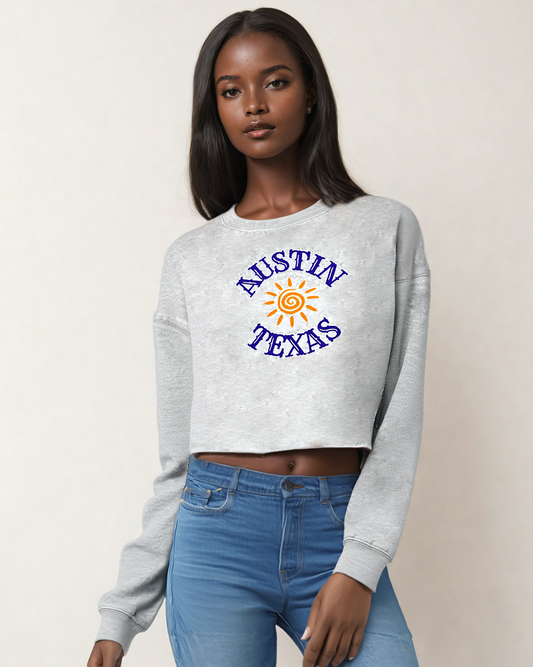 Lightweight Cropped Sweatshirt - Austin