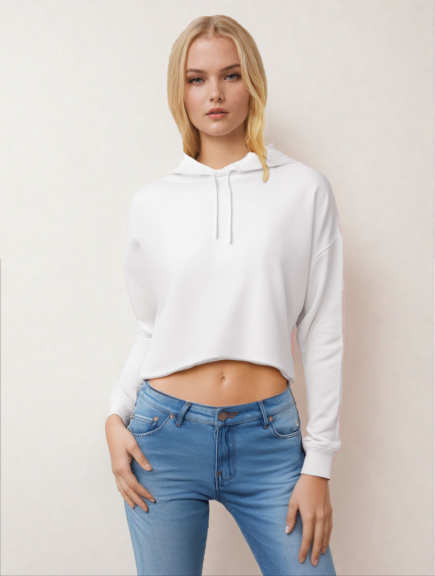 Lightweight Crop Hoodie