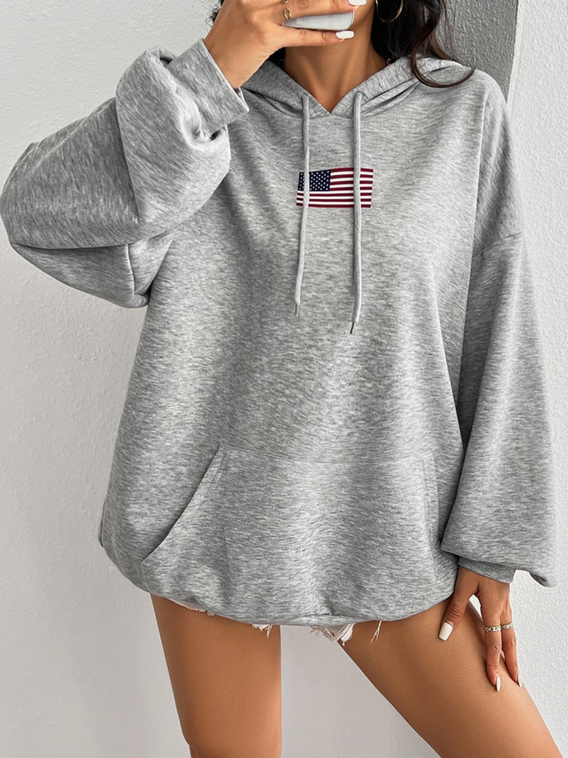 USA Flag Hoodie