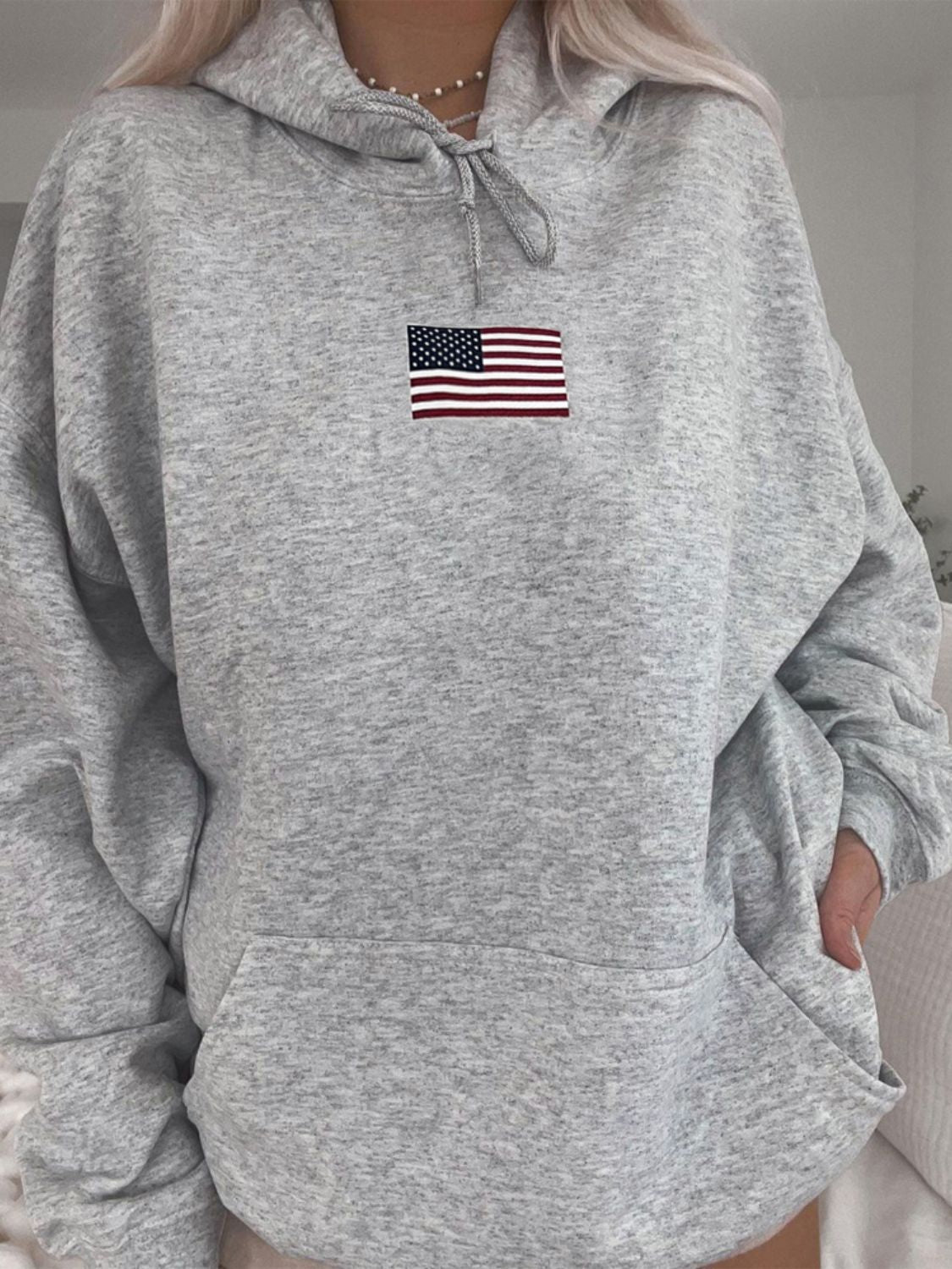 USA Flag Hoodie