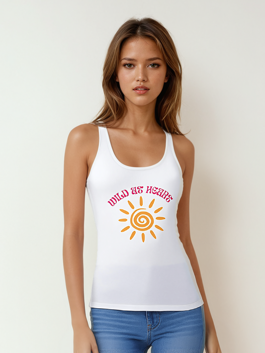 Racer Back Tank - Wild at Heart