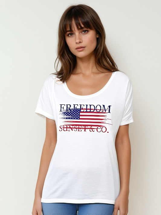 Slouchy Tee - Freedom